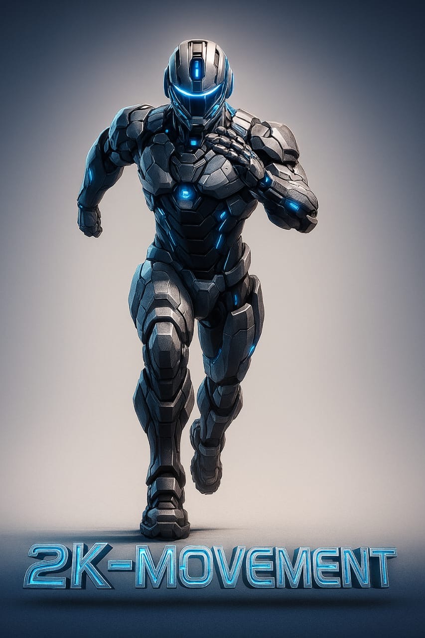 2K-Movement armoured runner mascot